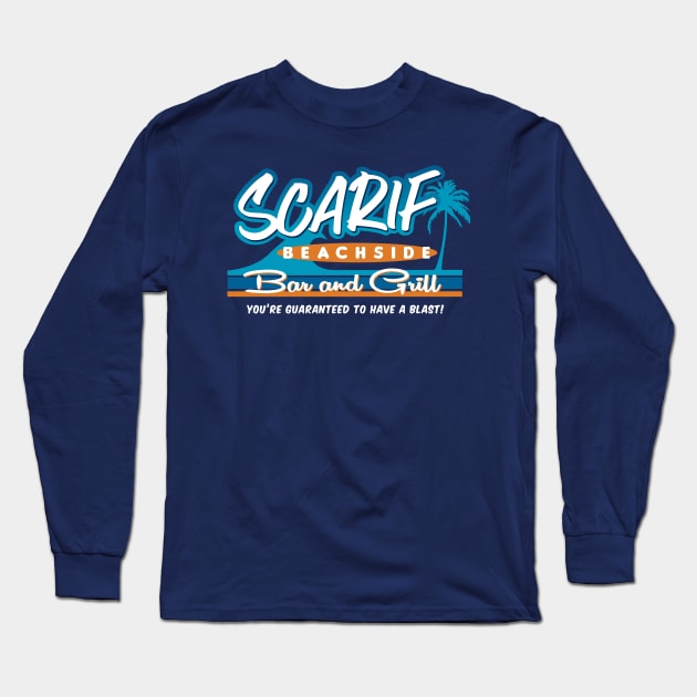 Scarif Beachside Bar and Grill Long Sleeve T-Shirt by DesignWise